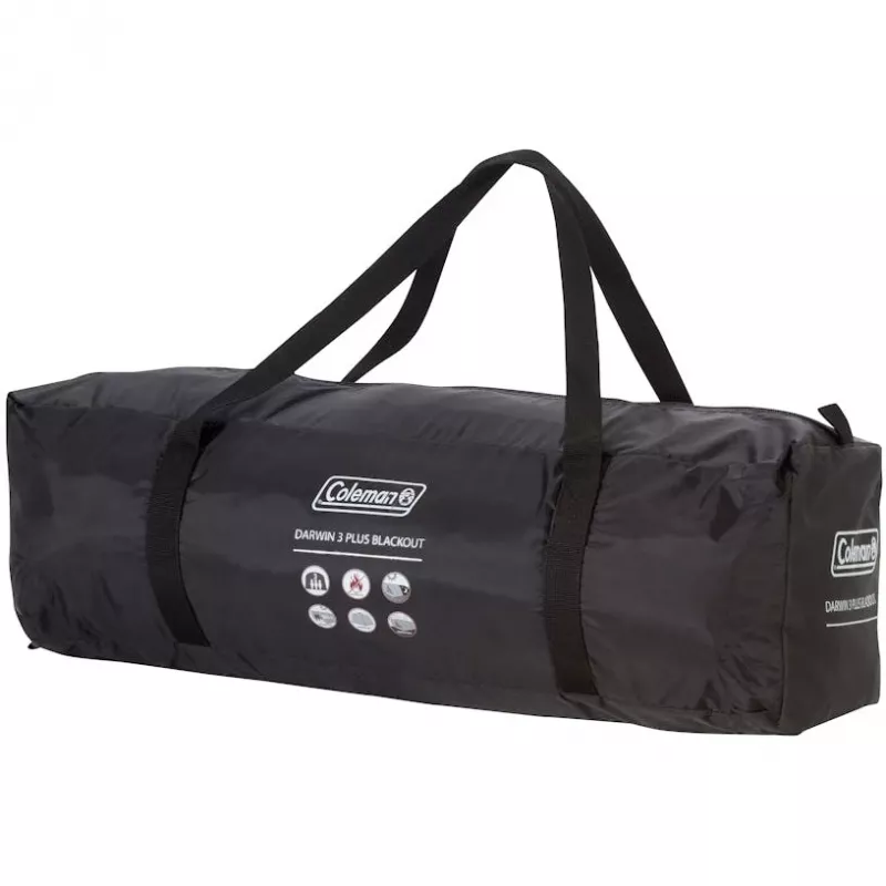 Coleman Darwin 3 Plus BlackOut 3-Personen-Kuppelzelt, grün, 2209416
