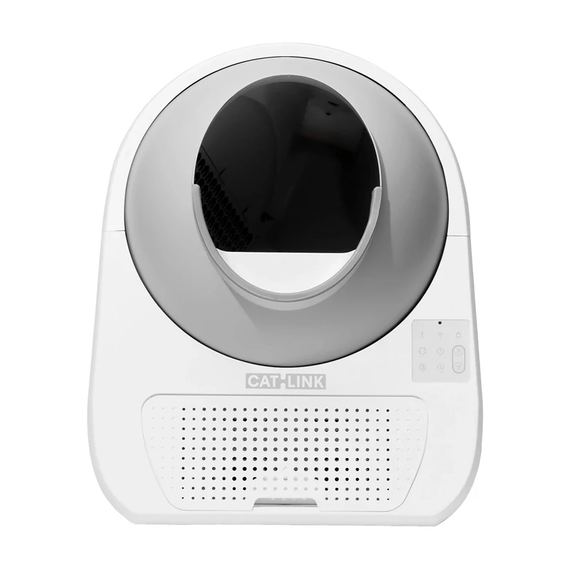 Selbstreinigende Katzentoilette Catlink Ultra PRO — Weiß, 13 L Kapazität, 580×600 mm