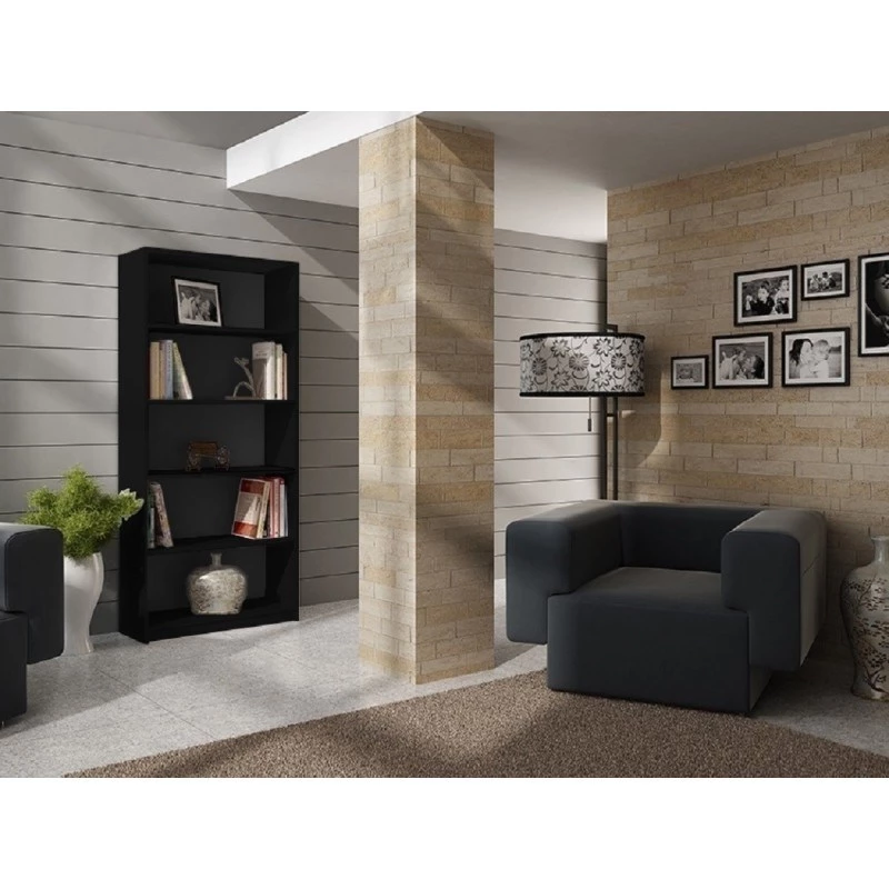 Topeshop R80 CZERŃ Büroregal