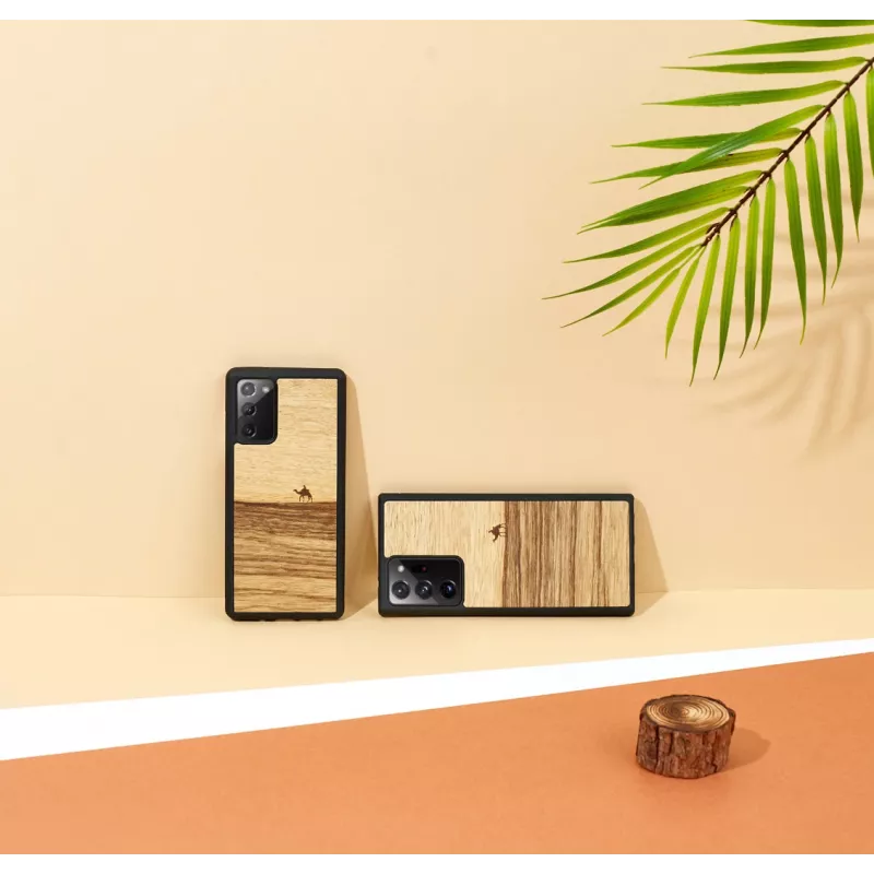 Schutzhülle Man and Wood für Samsung Galaxy Note 20 Ultra, terra Schwarz