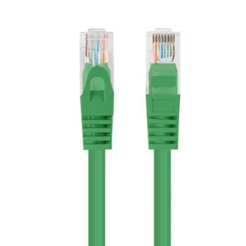 PATCHCORD Cat.5E UTP 1.5M Grün FLUKE BESTANDEN LANBERG 10ER-PACK