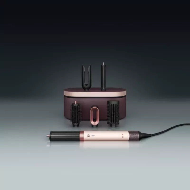 Airwrap Co-anda2x Straight + Wavy, Multistyler creme/roségold, Bluetooth, 1.700 Watt (beschädigte Verpackung)