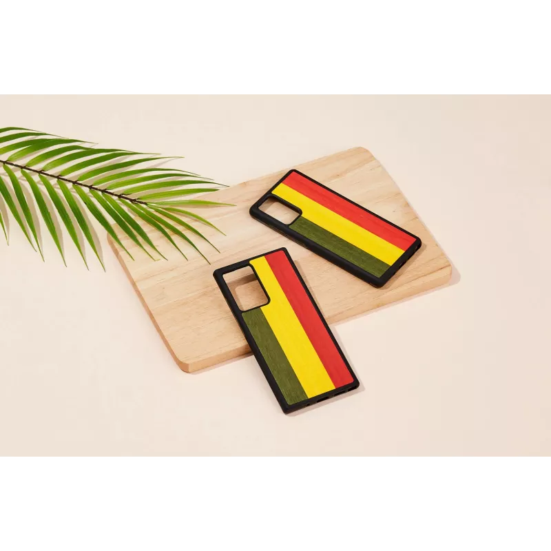 Handyhülle Man and Wood für Samsung Galaxy Note 20 Ultra, Reggae Schwarz