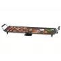 Beper 90.386 Teppanyaki-Grill, 70,5 x 23,5 cm Antihaft-Platte, 1800 W, schwarz