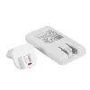 Akyga AK-CH-32 flaches GaN-USB-C-Ladegerät 65 W, 2 x USB-C PD, Weiß
