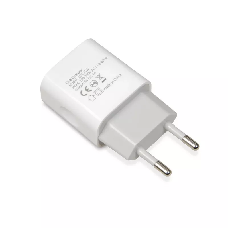 AC Indoor Ladegerät IBOX C-35 Universal Weiß — 5 V max, 0,3 A Eingang, 1 A USB-Ausgang
