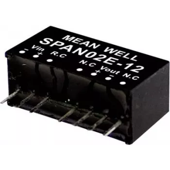 Stromadapter MEAN WELL SPAN02C-12 2W 12V Eingang 36-75V
