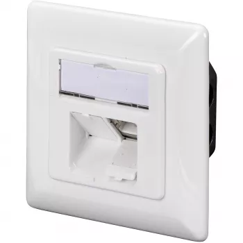 Wandsteckdose Digitus CAT 5e DN-9001-N