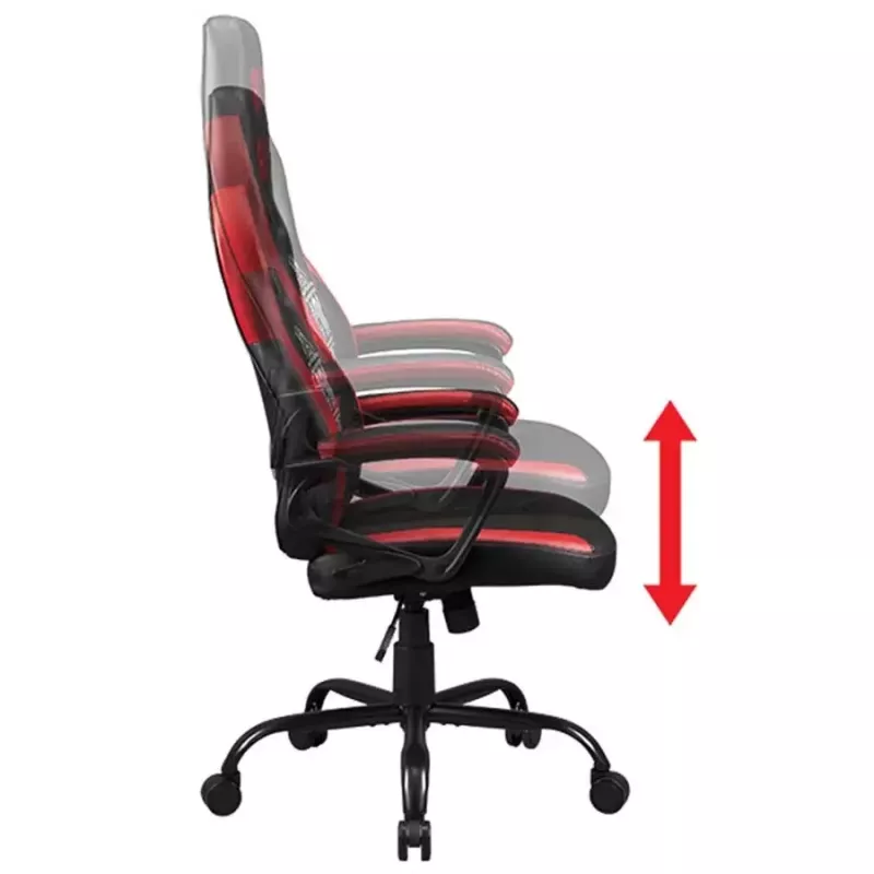 Universeller Gaming-Stuhl Subsonic SA5642-A1 Gepolsterter Sitz Schwarz Rot Weiß
