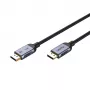 Unitek C1626GY01-1.5M DisplayPort-2.1-Kabel, 1,5 m, 8K@120Hz, schwarz/grau