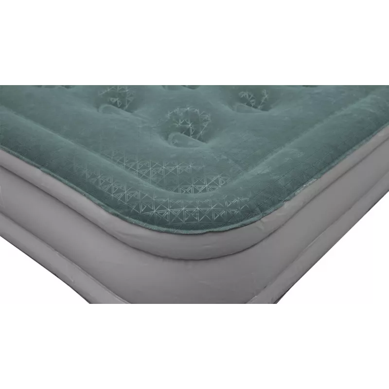 Einzel-Luftmatratze Outwell 400114 — PVC, 800×2000×300 mm, Grün/Grau