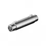 Wentronic XLR 009 Adapter, 3-Pin XLR Buchse zu Buchse (27459)