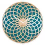 NeXtime Uhr 3149tq Sun Large, Ø50 cm, Wand, Türkis