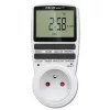 Elektronischer Timer QOLTEC PC0628 mit LCD-Anzeige, 24-Stunden-Countdown