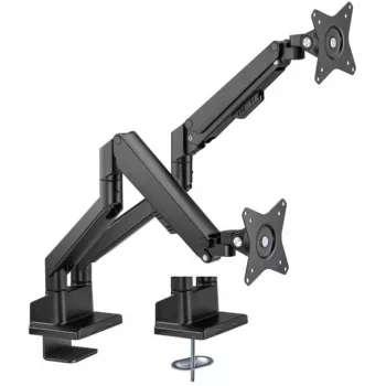 Goobay Pro Dual Monitor Desk Mount VESA für 17-32 Zoll Bildschirme mit Gasfeder