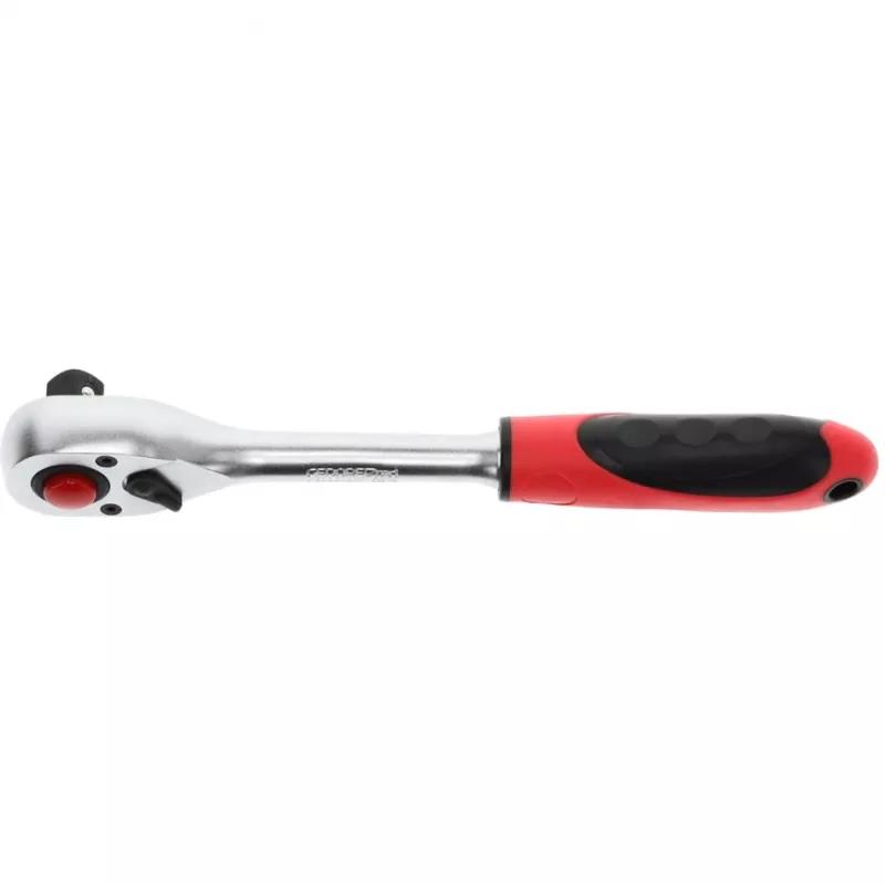 Gedore red R60000027 2K-Umschaltknarre 1/2", 250 mm, rot