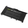 Battery Green Cell HP145 für HP Pavilion (LiPo 3600 mAh, 11,55 V, schwarz)