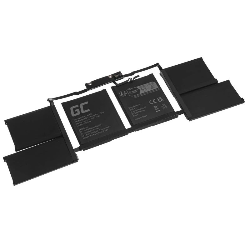 Batterie Green Cell AP30WX für Apple MacBook Pro 15 A1707
