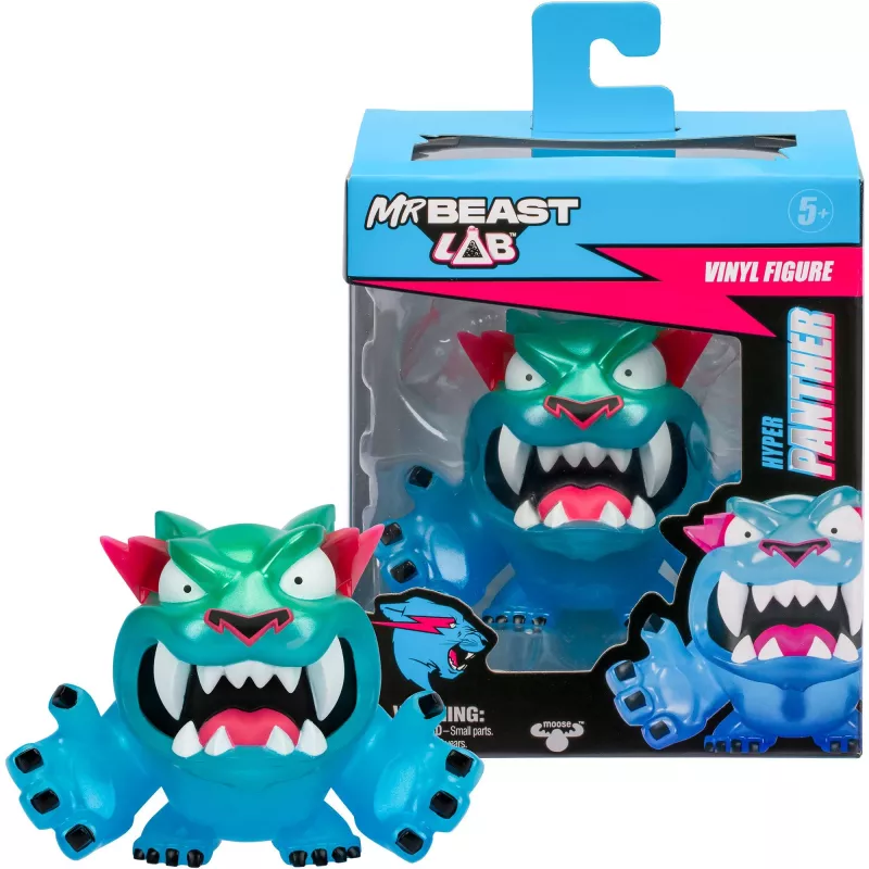 MrBeast Lab Vinyl-Figuren - Hyper Panther, Spielfigur