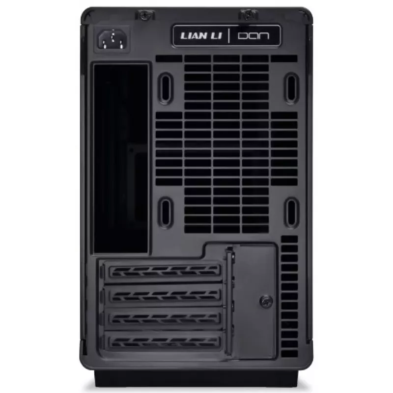 PC-Gehäuse Lian Li A3-mATX Micro Tower — Micro-ITX/Micro-ATX, Wood & Schwarz, unterstützt ATX/SFX/SFX-L-Netzteile