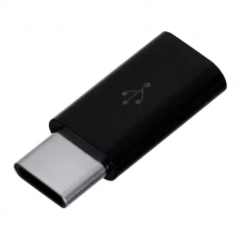 Savio AK-31 / B Kabel-Interface-/Gender-Adapter Micro USB USB 3.1 Typ C Schwarz