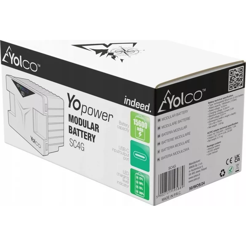 Yopower SC4G, SC4B Modular-Akku für tragbare Yolco-Kühlschränke