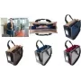 Notebook-Tasche sigel Desk Sharing Bag Bicolor M Braun/Beige für 15,4-Zoll-Laptops