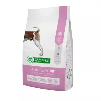 NATURE'S PROTECTION Junior Lamb All Breeds Trockenfutter für Hunde 7,5 kg