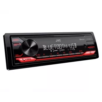 Autoradio JVC KDX-282BT 1-DIN mit Bluetooth 4.2, USB, CD, AUX, 8-Band-EQ, 50W/Kanal