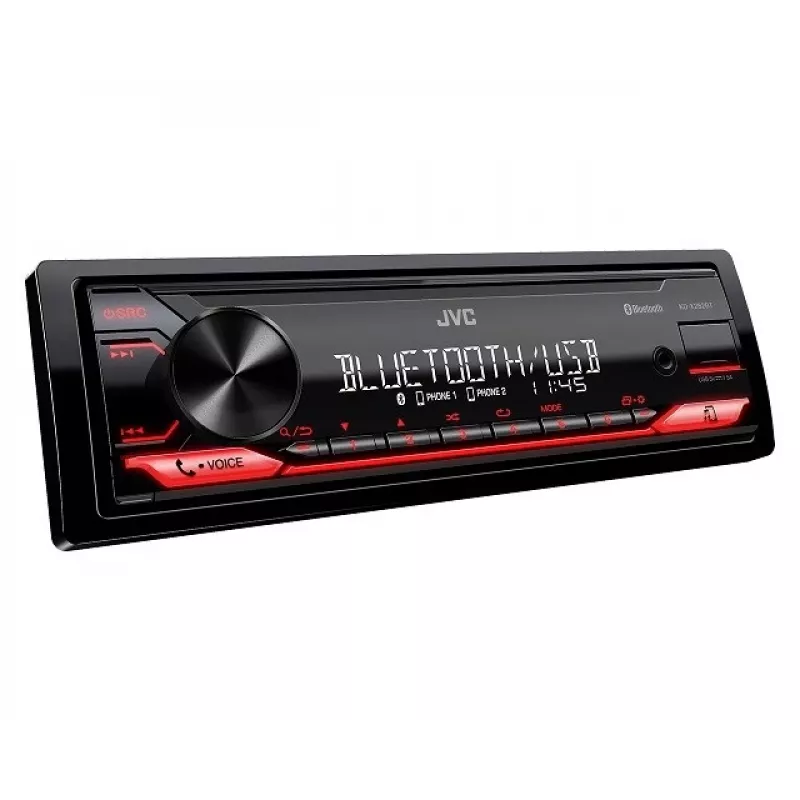 Autoradio JVC KDX-282BT 1-DIN mit Bluetooth 4.2, USB, CD, AUX, 8-Band-EQ, 50W/Kanal