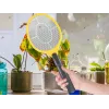 Beper P206ZAN200 Elektrische Fliegenklatsche, 3-lagiges Netz, 2x AA (nicht im Lieferumfang)