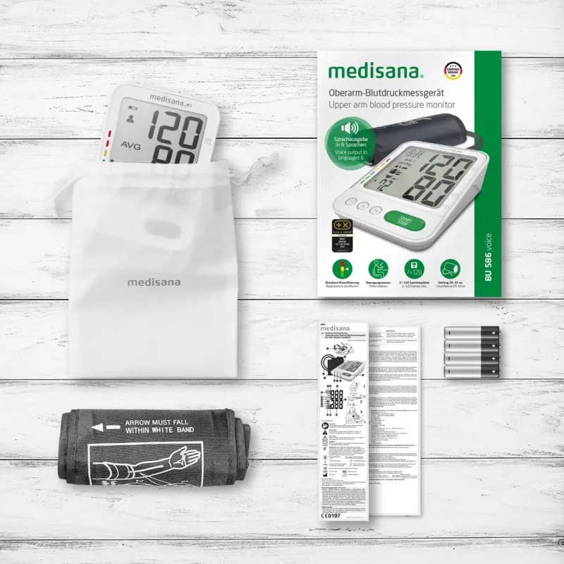 Medisana BU 586 Oberarm Automatisch 2 Benutzer