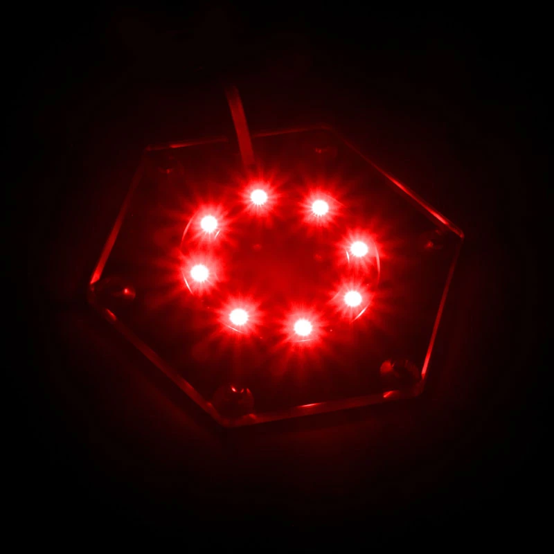 Bitspower Hexagon BP-WTHU-RGB Montageset für RGB-Erweiterung des Wasserbehälters