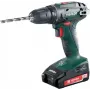 Metabo BS 18 Akku-Bohrschrauber, 18 V, 1600 U/min, 10 mm Schnellspannbohrfutter, 2,0 Ah Li-Ion