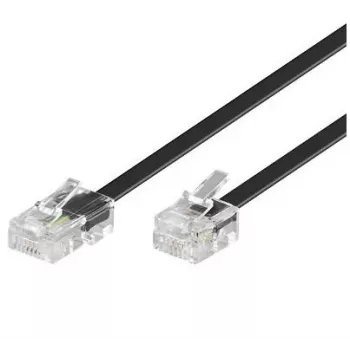 Microconnect MPK463S RJ11-auf-RJ45-Telefonkabel, 15 m, schwarz