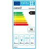 Einbau-Dunstabzugshaube CATA TFH 6830 GWH 600 m³/h Weiß Touch-Bedienung