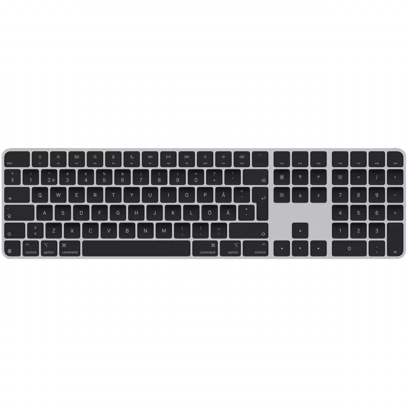Apple Magic Keyboard Universal USB + Bluetooth QWERTY Schwedisch Schwarz