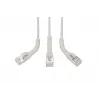 Digitus CAT 6A F-FTP biegsames Patchkabel, Kupfer, 3 m, grau, 10 Stück