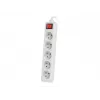 Power Extension Lanberg PS1-05E-0150-W 1,5 m 5 AC-Steckdosen Innenbereich Weiß