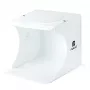Fotobox mit LED-Beleuchtung, 24x23x22 cm