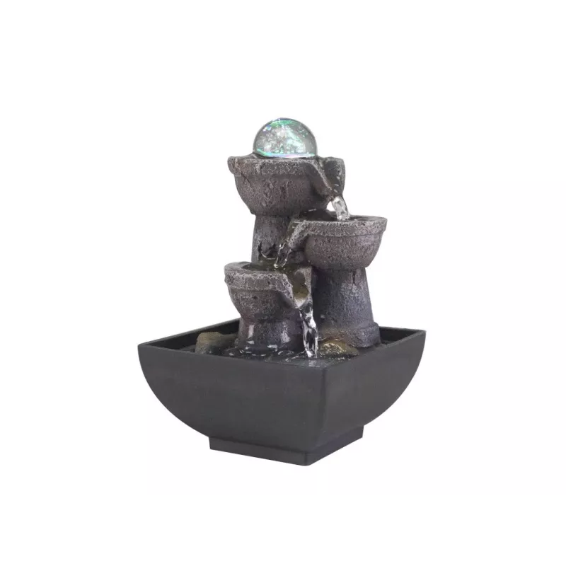 Beper P201UTP200 Zen-Wasserbrunnen Leuchtturm mit LED-Beleuchtung