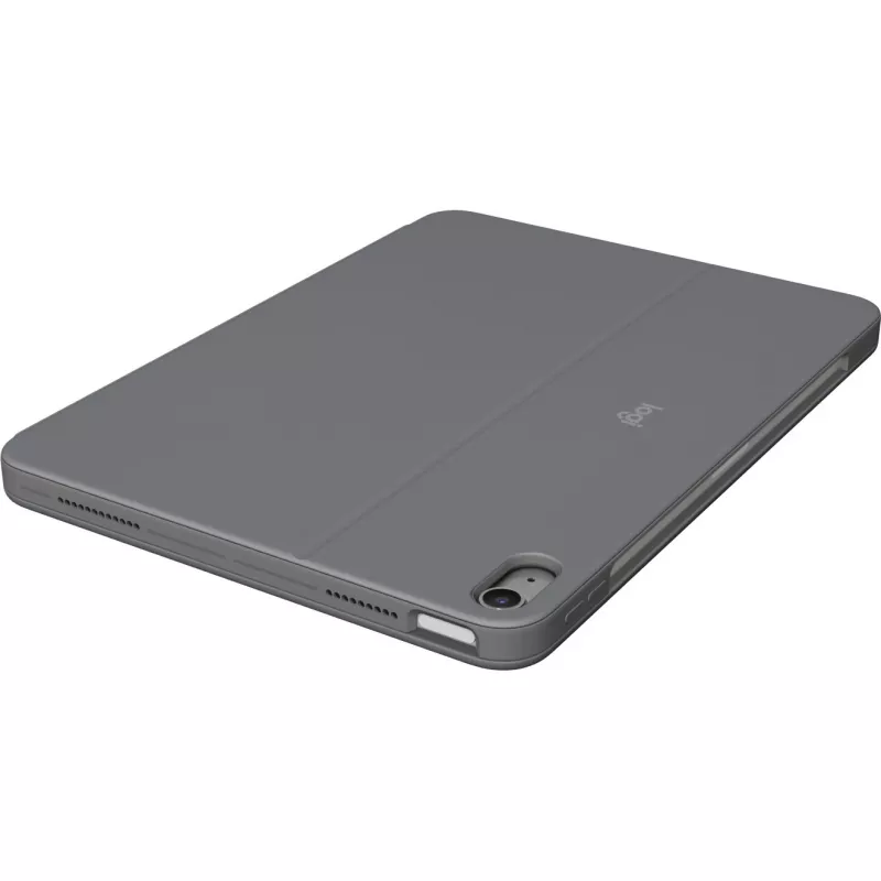 Logitech Combo Touch Tastatur QWERTY Dänisch Finnisch Norwegisch Schwedisch Smart Connector Grau