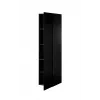 Kleiderschrank cama meble PAFOS 1D, 45×55,5×198,5 cm, Schwarz matt, 4 Einlegeböden