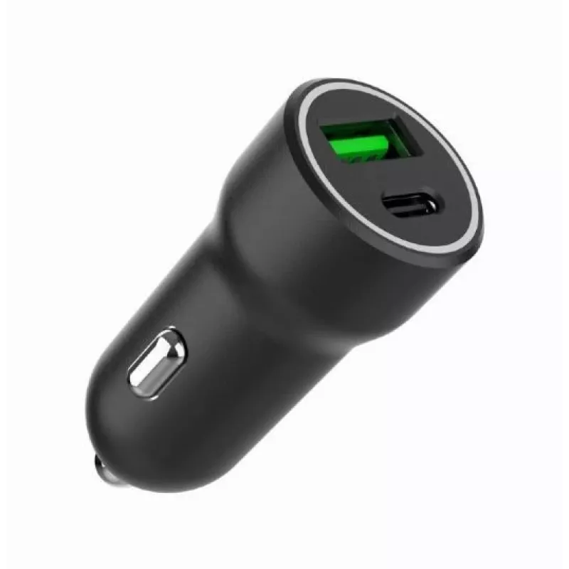 Gembird Kfz-Netzadapter - USB Typ-A & C PD - 20W