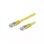 Wentronic Goobay CAT 5e Patchkabel, SF/UTP, Gelb, 5 m - CCA Kupfer-Mix (68068)