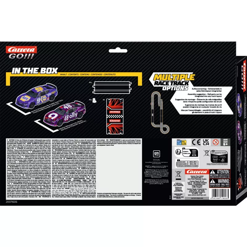 Slotcar-Rennbahn-Erweiterung CARRERA GO!!! Nascar Racer - Ergänzungsset