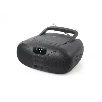 Muse Tragbarer Radio-CD-Player mit Bluetooth | MD-208BT | AUX-Eingang