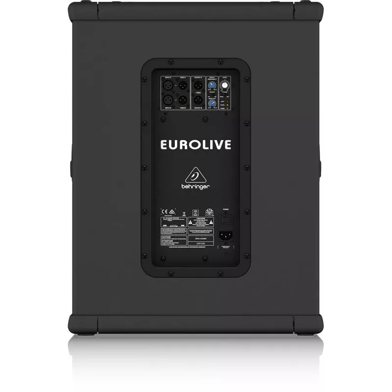 Behringer EUROLIVE B1500XP Lautsprecher 2-Wege Schwarz Kabelgebunden
