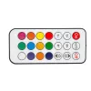 Akyga AK-CA-73 RGB-Lüftersteuerung mit Fernbedienung, 12 Anschlüsse (10 Lüfter + 2 LED-Streifen), Molex-Stromversorgung