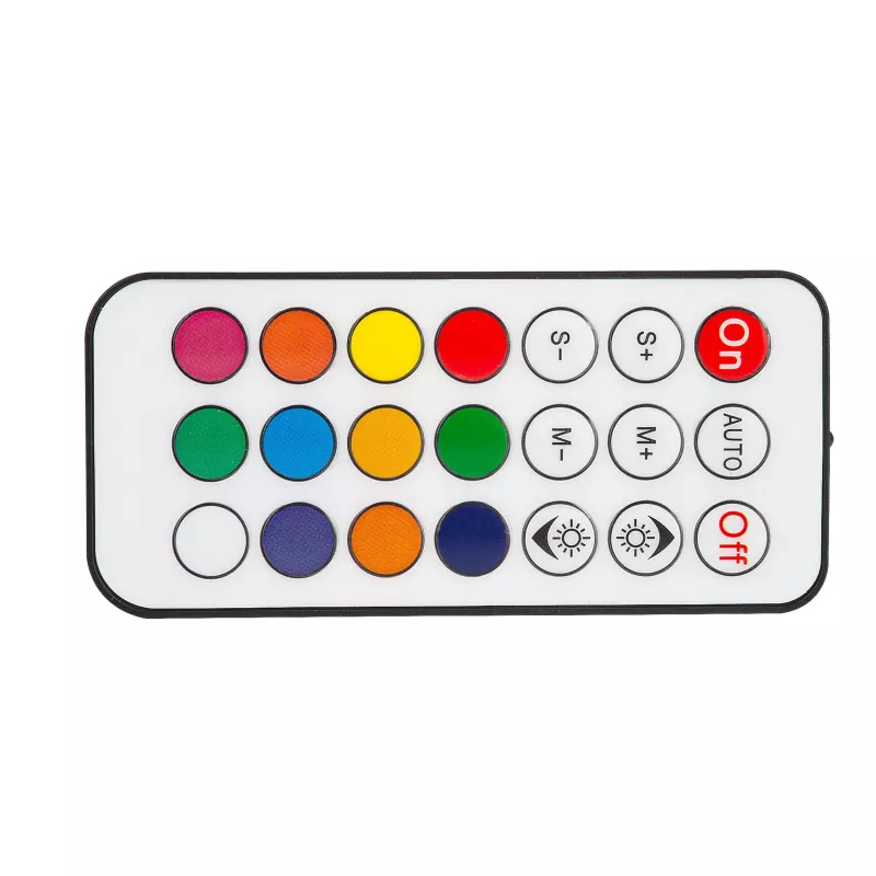 Akyga AK-CA-73 RGB-Lüftersteuerung mit Fernbedienung, 12 Anschlüsse (10 Lüfter + 2 LED-Streifen), Molex-Stromversorgung